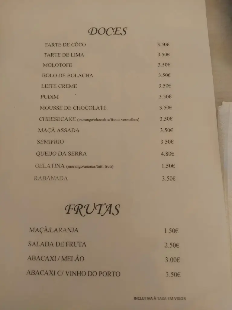 Menu_Restaurante Maioral_Lavra_imagen_3