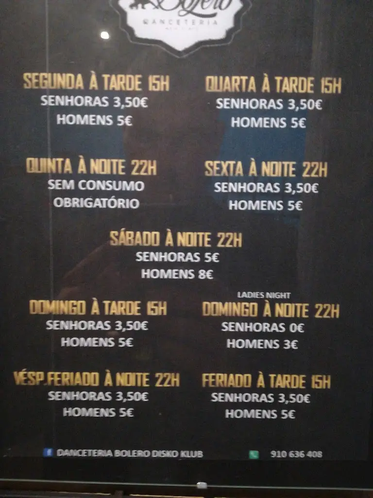 Menu_Espaço Bolero - Actividades Hoteleiras, Lda._Gemunde_immagine_1