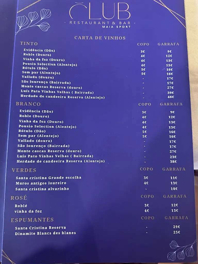 Menu_Club restaurant & bar_Gemunde_image_3