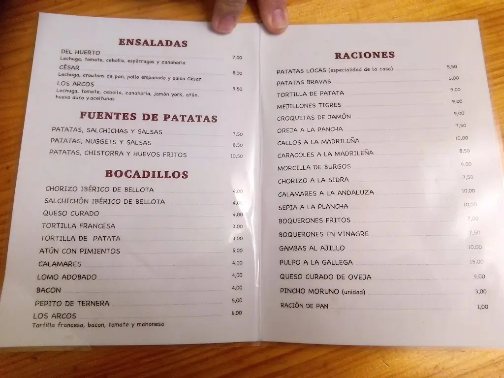 Menu_Café Snack Bar - O Moliceiro_Murtosa_immagine_1