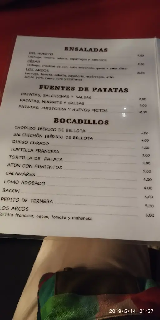 Menu_Café Snack Bar - O Moliceiro_Murtosa_immagine_3