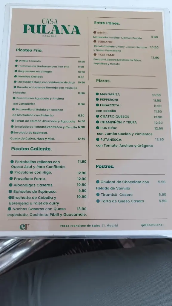 Menu_VILLA - Wine and Food Restaurant_Murtosa_image_2