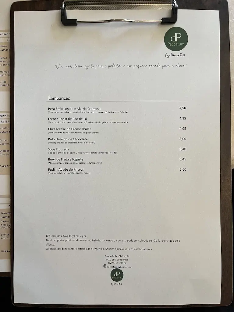 Menu_Peccatum by Bruno Reis_Foz do Sousa_immagine_2