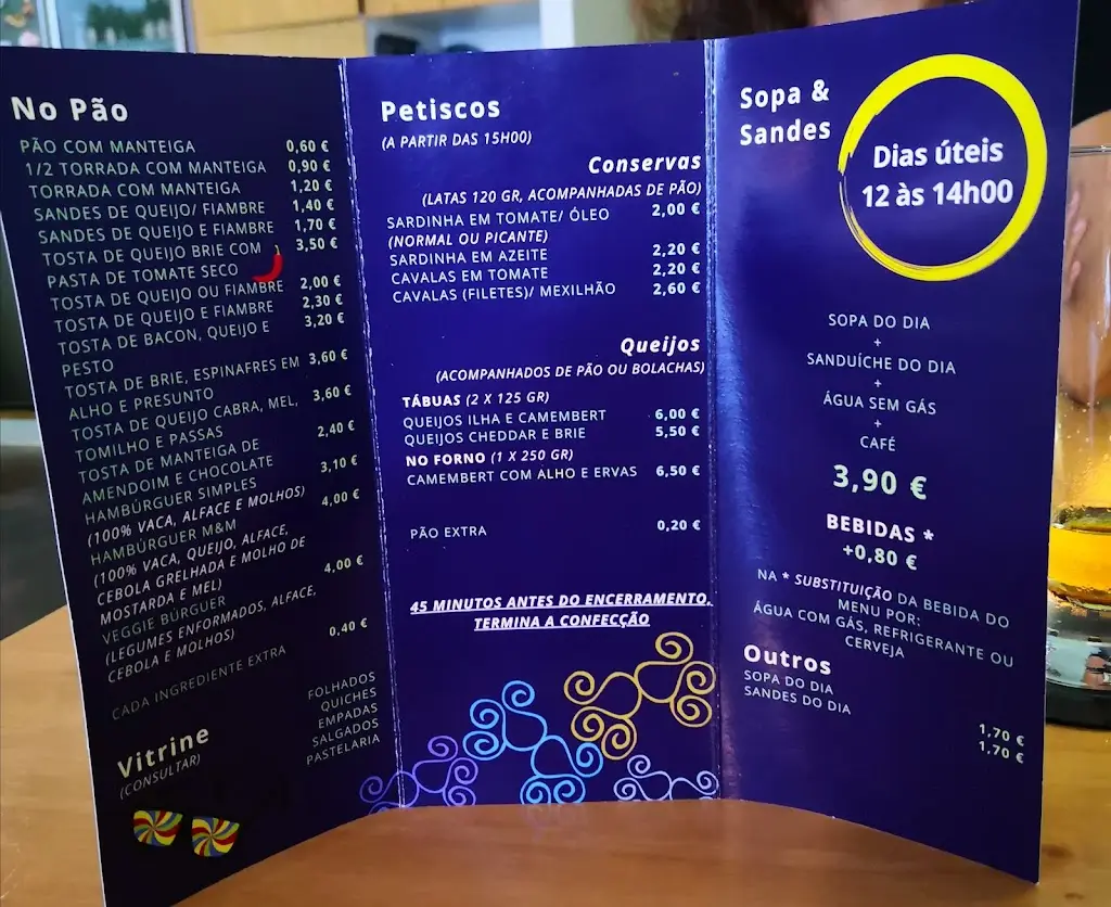 Menu_Além-Bica - Food, Drinks & Life_Murtosa_immagine_3