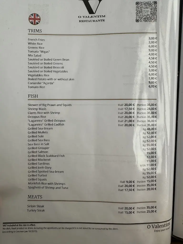 Menu_Restaurante O Valentim_Matosinhos_immagine_4