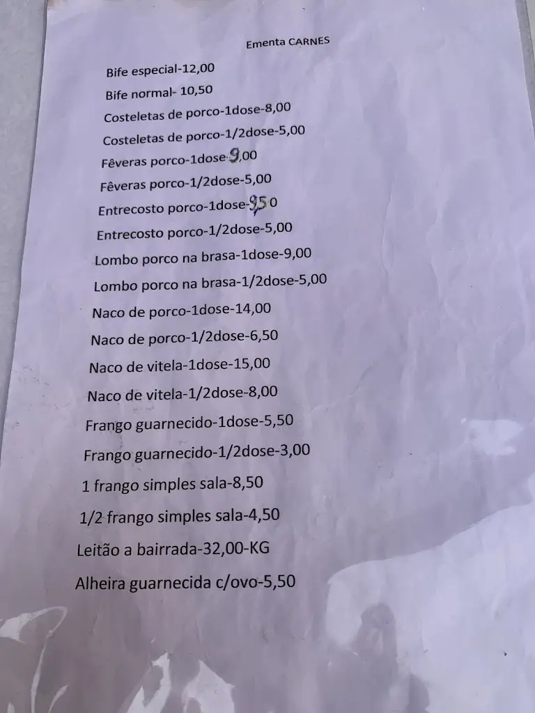 Menu_Churrasqueira Central de Felgueiras, Lda_Margaride_image_1