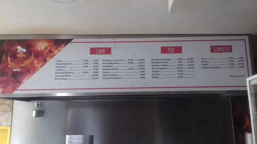 Menu_Churrasqueira Da Portela-Restaurante, Take Away_Recarei_immagine_2