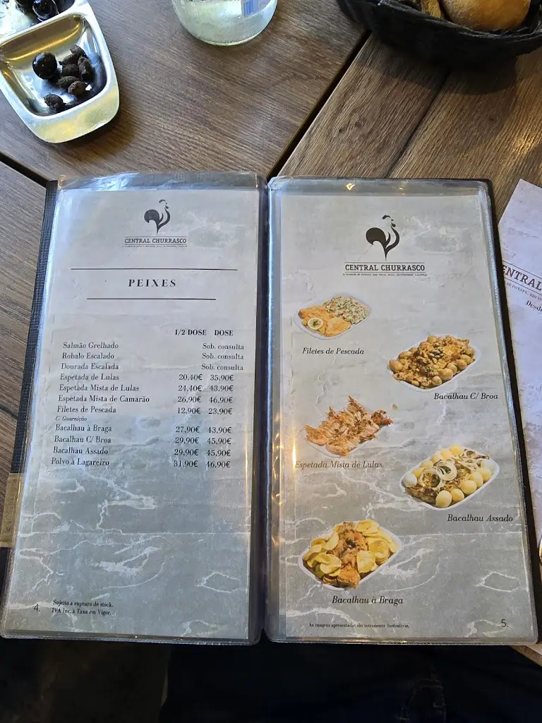 Menu_Central Churrasco De S. Mamede_São Mamede de Infesta_imagen_3