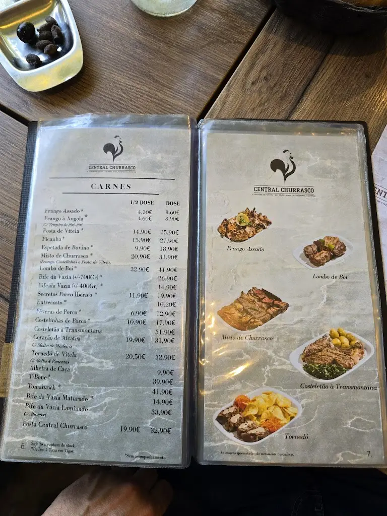 Menu_Central Churrasco De S. Mamede_São Mamede de Infesta_imagen_4