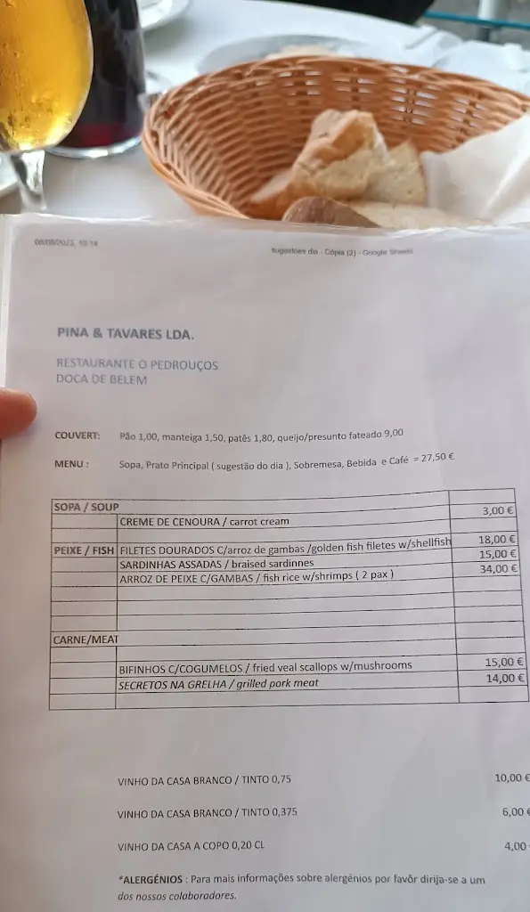 Menu_O Pedrouços_Pedrouços_immagine_2