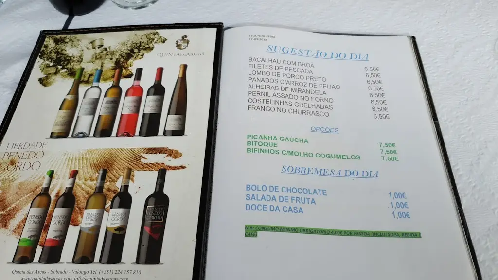 Menu_Restaurante Churrasqueira Meia Banana & Brasa_Sermonde_immagine_1