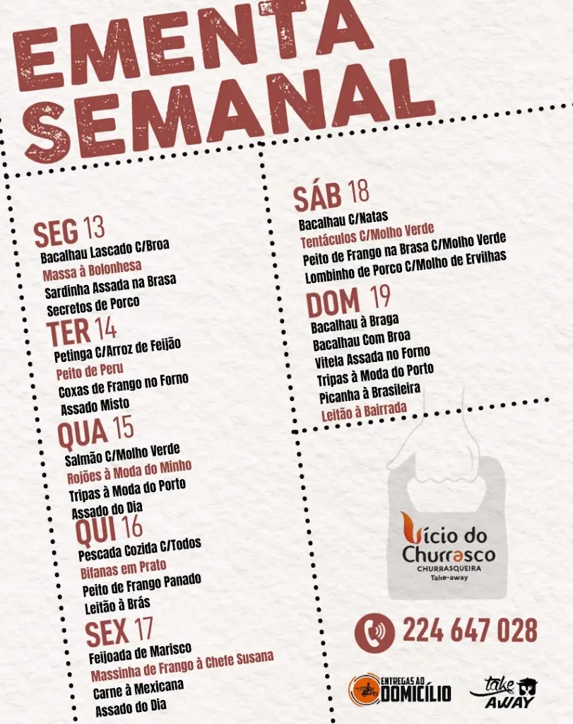 Menu_Vício do Churrasco_São Pedro da Cova_immagine_2