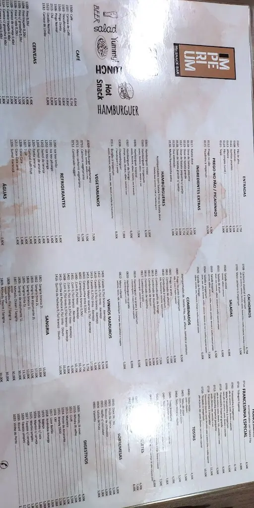 Menu_Recanto d'Oliveira_Oliveira do Douro_immagine_1