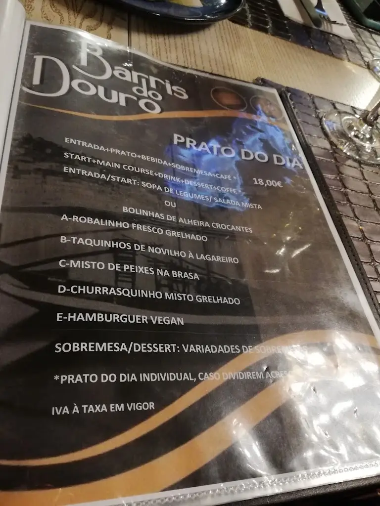 Menu_Barris Do Douro Restaurante_Oliveira do Douro_immagine_4
