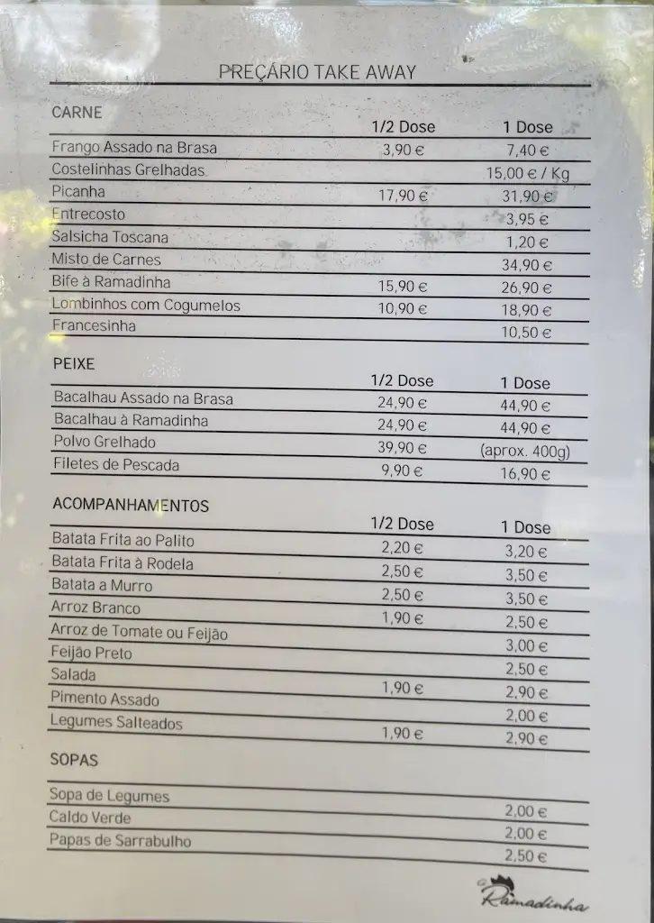 Menu_Restaurante A Ramadinha_Oliveira do Douro_imagen_3