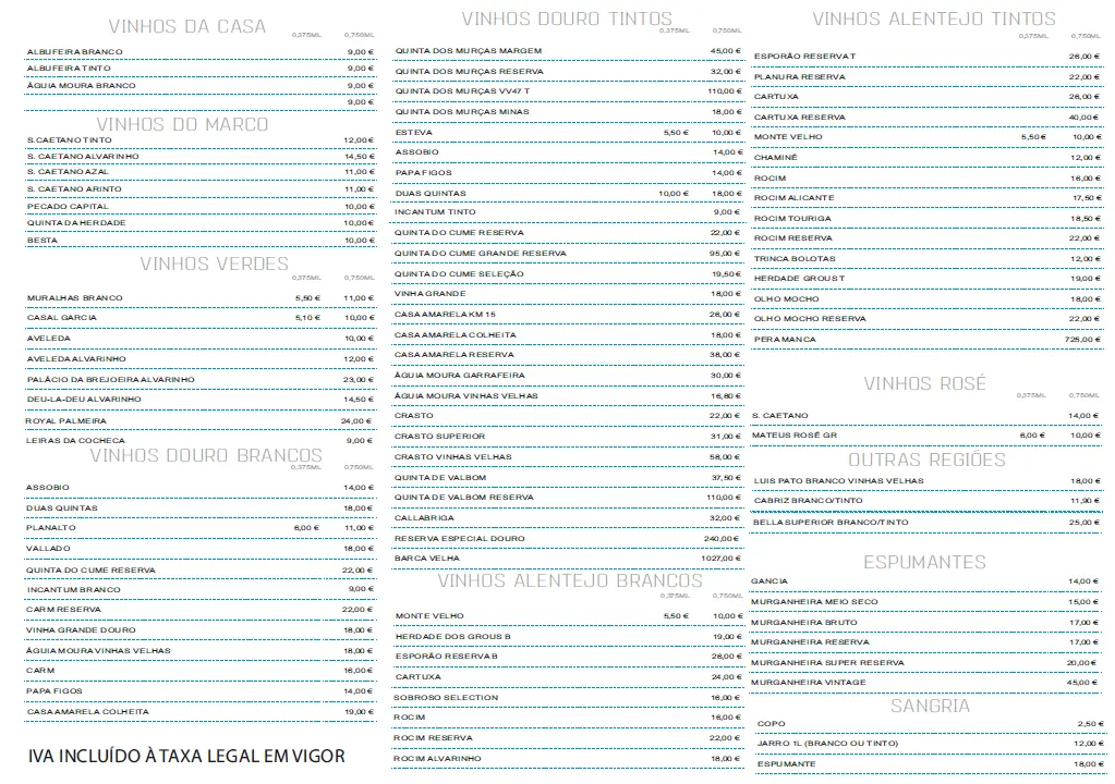 Menu_Restaurante Albufeira_Penafiel_image_1