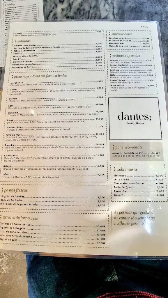 Menu_Dantes; Identity Flavors_Penafiel_immagine_1