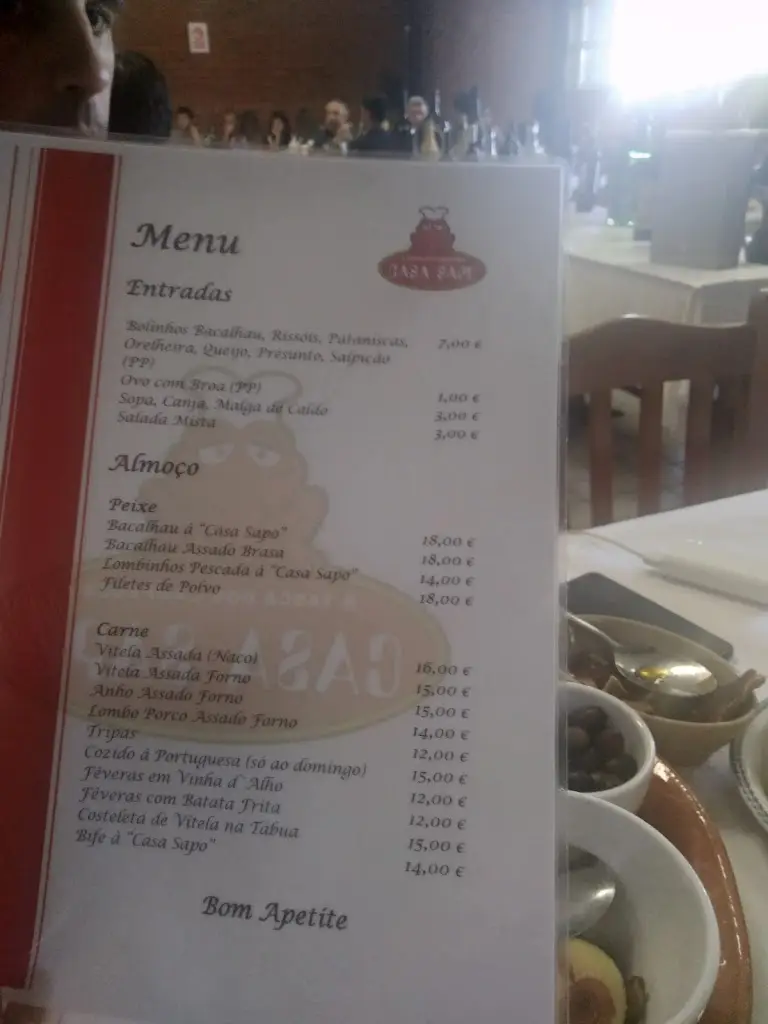 Menu_O Sapo_Penafiel_immagine_4