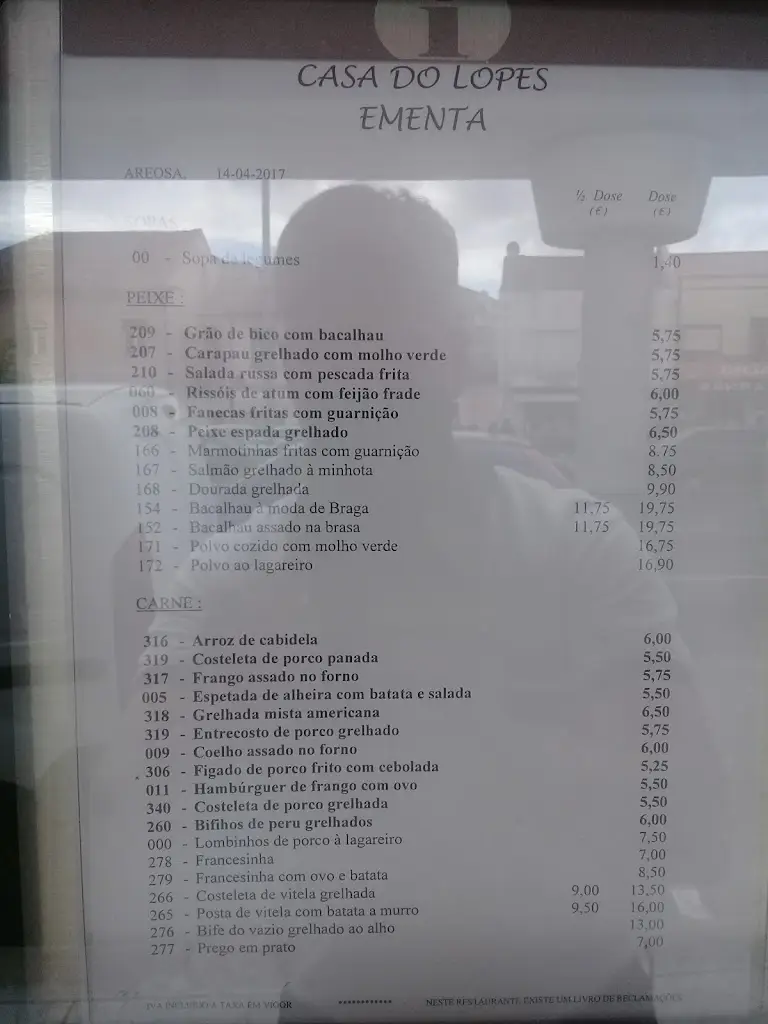 Menu_Casa do Lopes_Rio Tinto_imagen_1