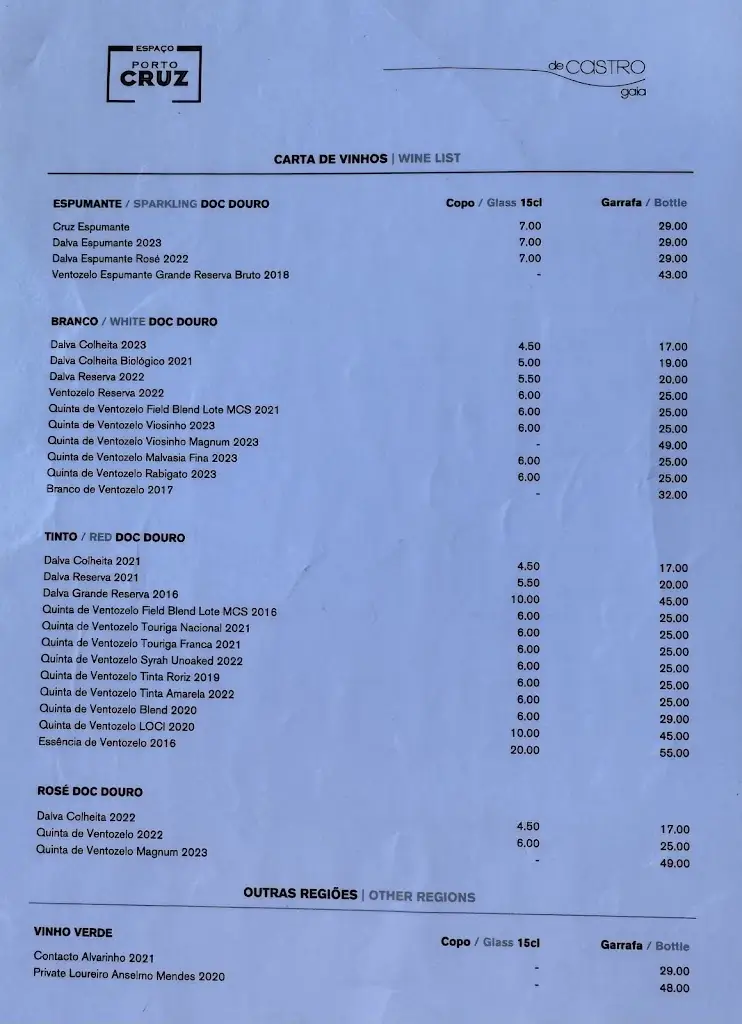 Menu_Espaço Porto Cruz_Vila Nova de Gaia_imagen_3