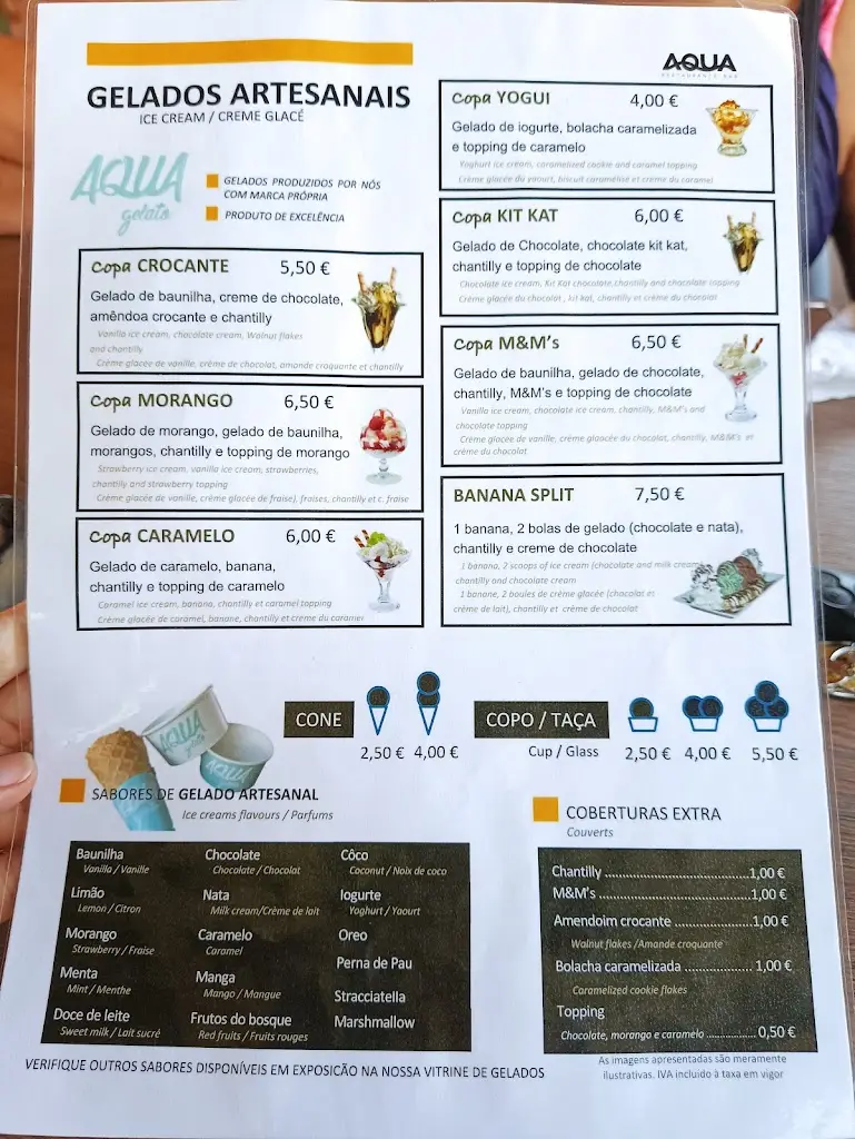 Menu_Aqua - Restaurant & Bar_Vila Nova de Gaia_immagine_1