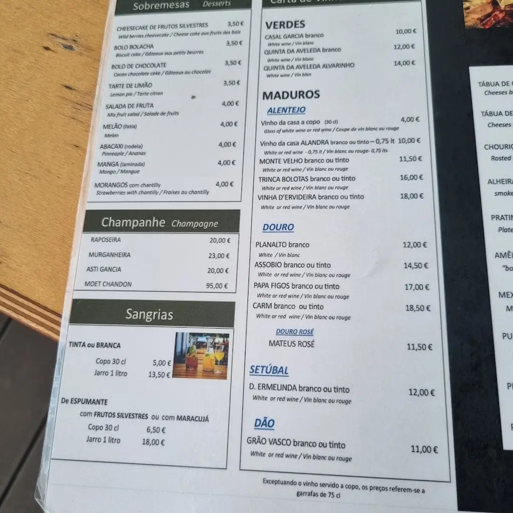 Menu_Aqua - Restaurant & Bar_Vila Nova de Gaia_immagine_3