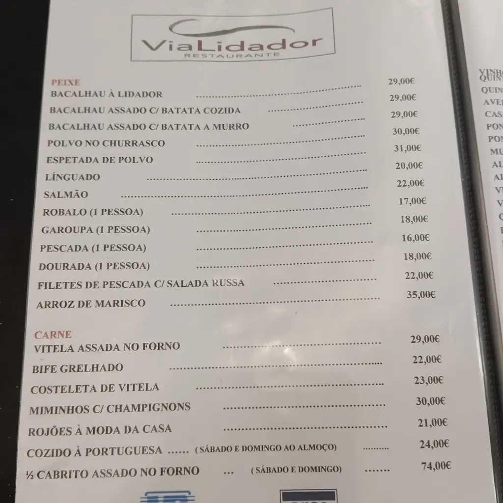 Menu_Restaurante Via Lidador_Vila Nova da Telha_image_1