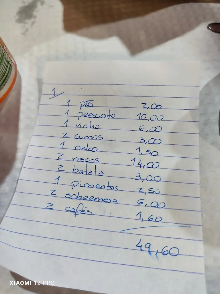 Menü_Tasca Ginásio_Santo Tirso_Bild_1