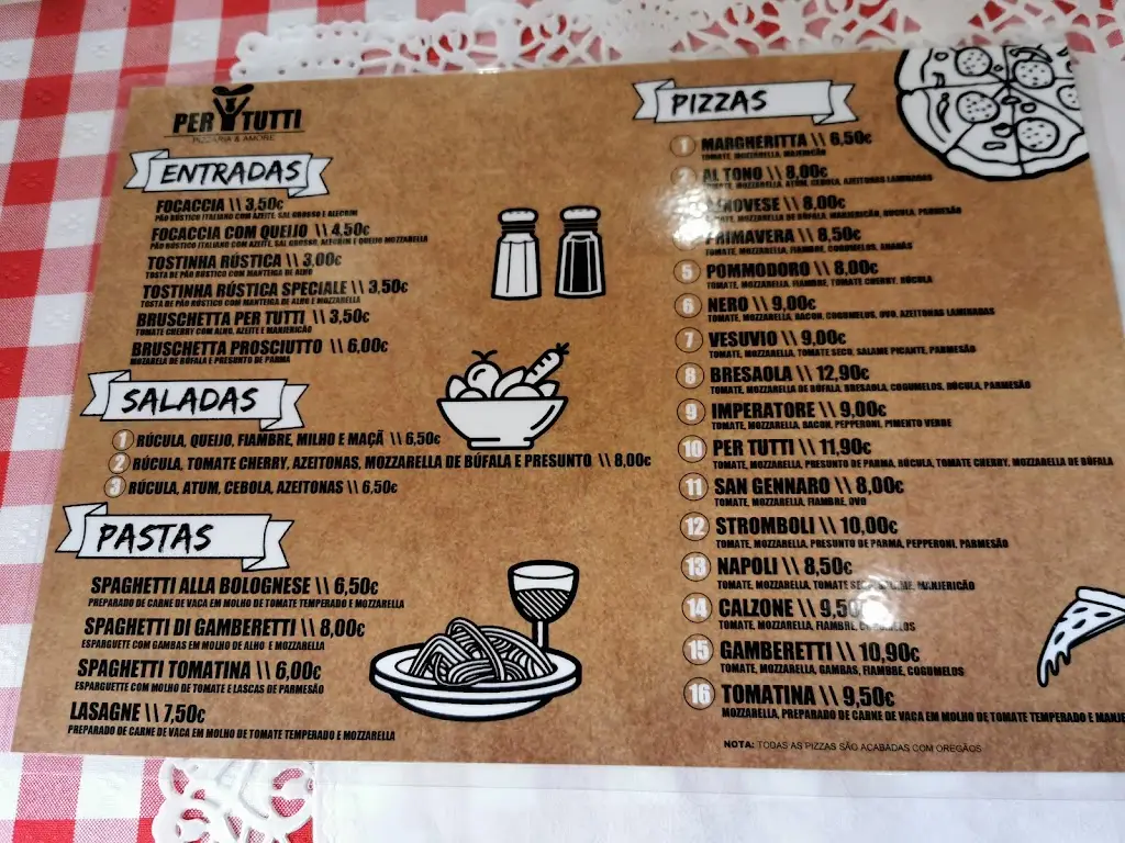 Menu_Pizzaria Per Tutti_Santo Tirso_immagine_2