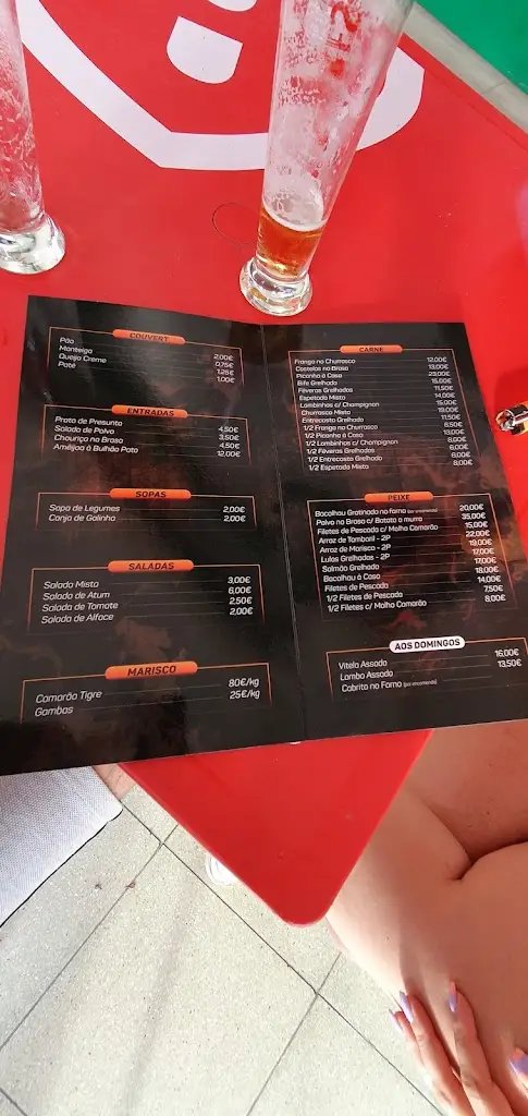 Menu_Restaurante / Churrascaria O Rodrigues_Vila Meã_imagen_1