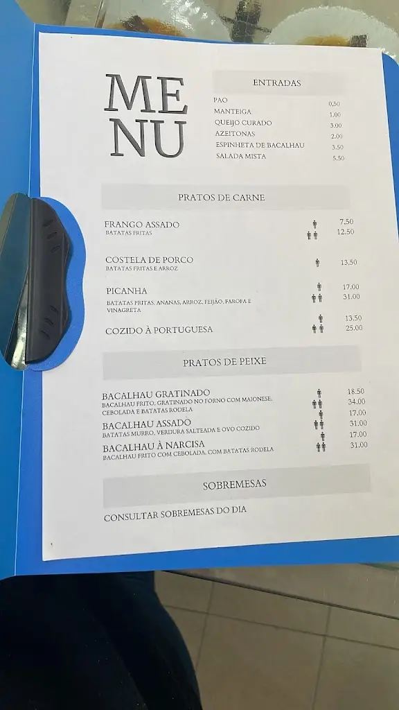Menu_Restaurante Villa Meyana_Vila Meã_image_1