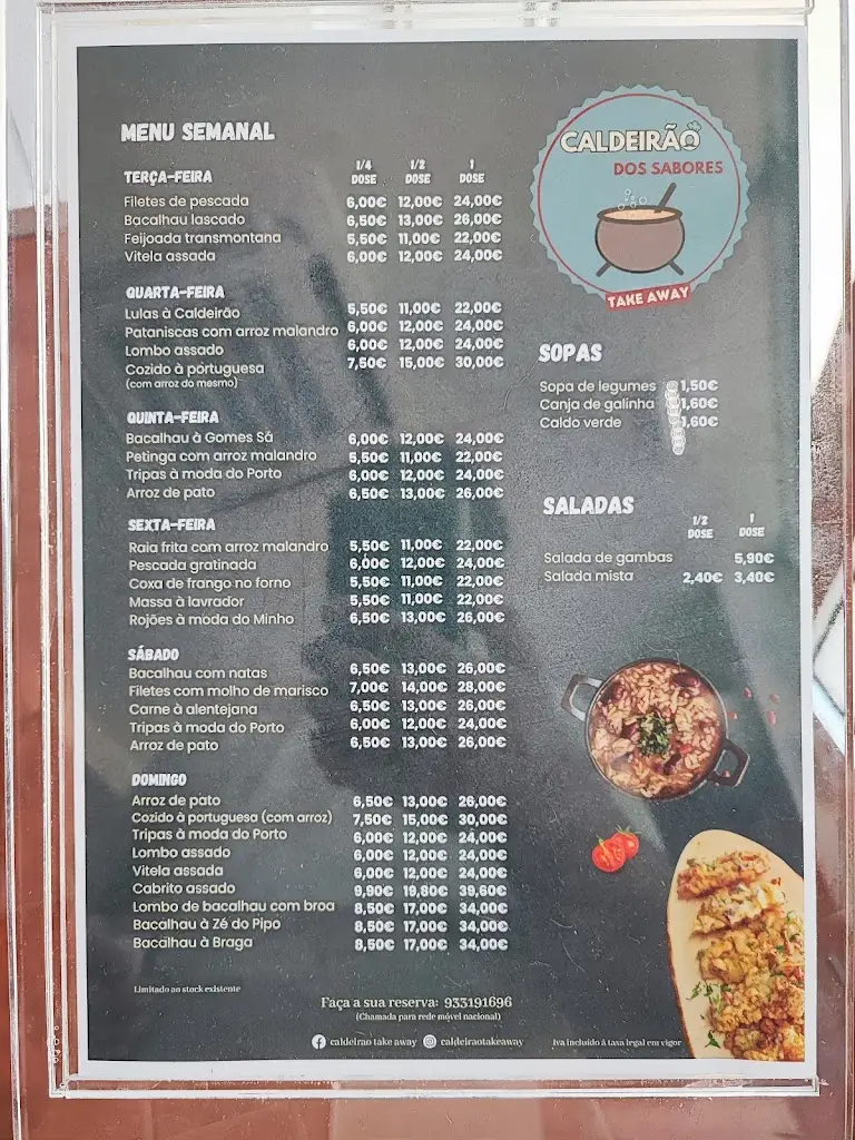 Menu_Caldeirão dos Sabores_Vilar de Andorinho_immagine_2