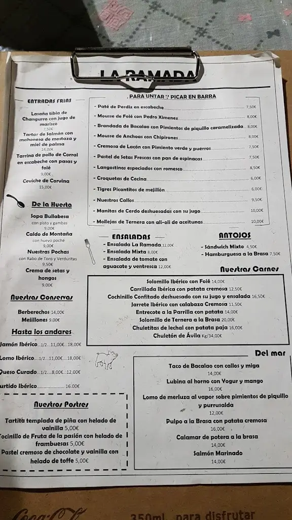 Menu_Churrasqueira O Aldeão_Vilar de Andorinho_immagine_1