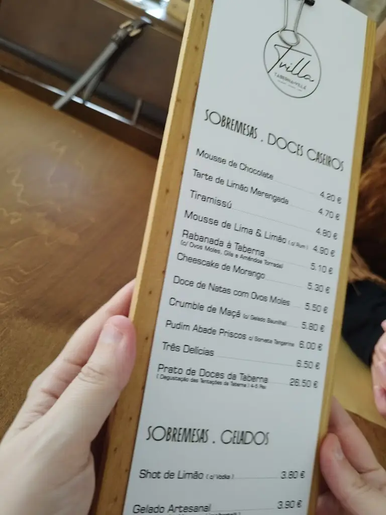 Menu_Taberna da Villa | GAIA_Vilar de Andorinho_immagine_3