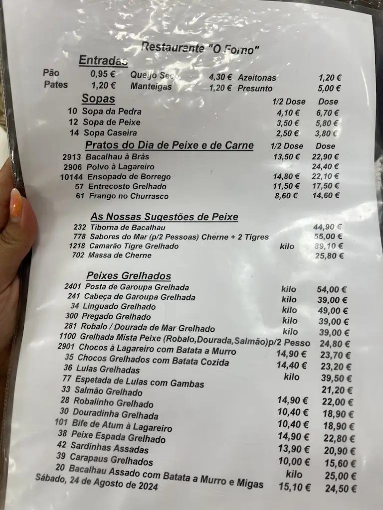 Menu_O Forno_Almeirim_immagine_3