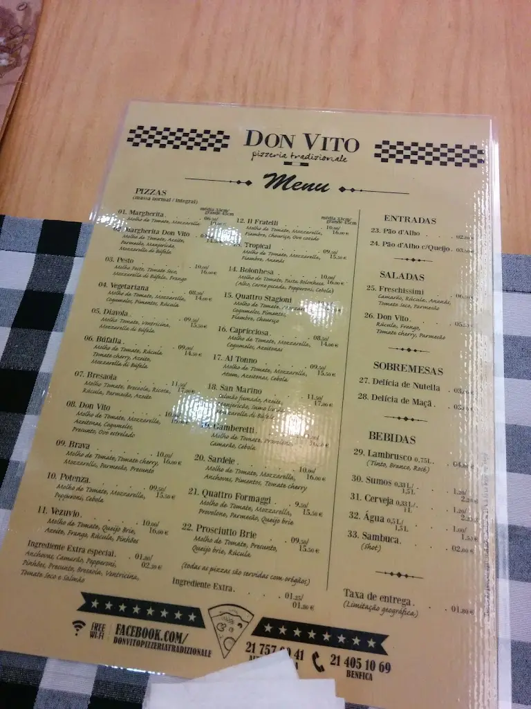 Menu_Don Vito Benfica_Bemfica_immagine_3