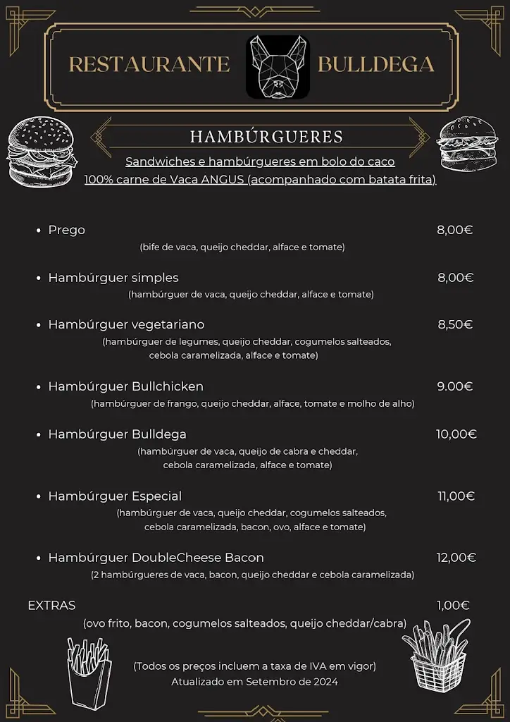 Menü_Bulldega Restaurante - Bar Hotel_Alcanena_Bild_4