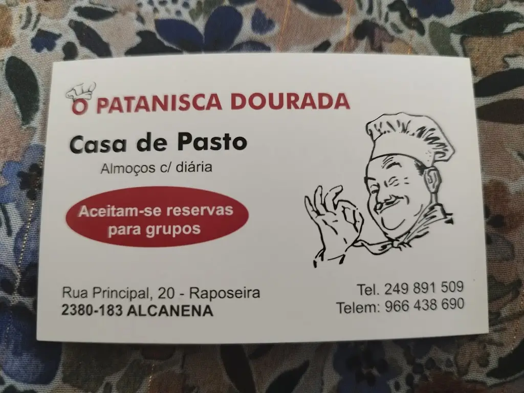 Perla Velazquez_O Patanisca Dourada_Alcanena_Bewertung