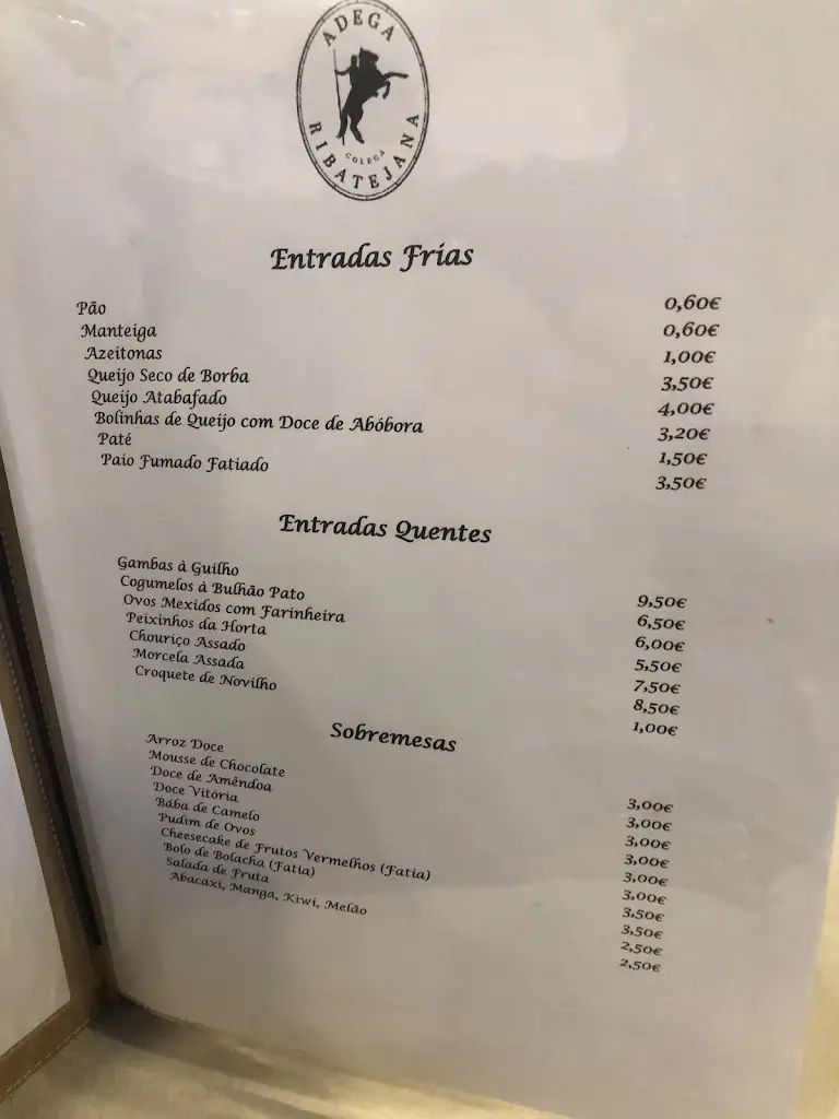 Menu_Adega Ribatejana_Azinhaga_immagine_3