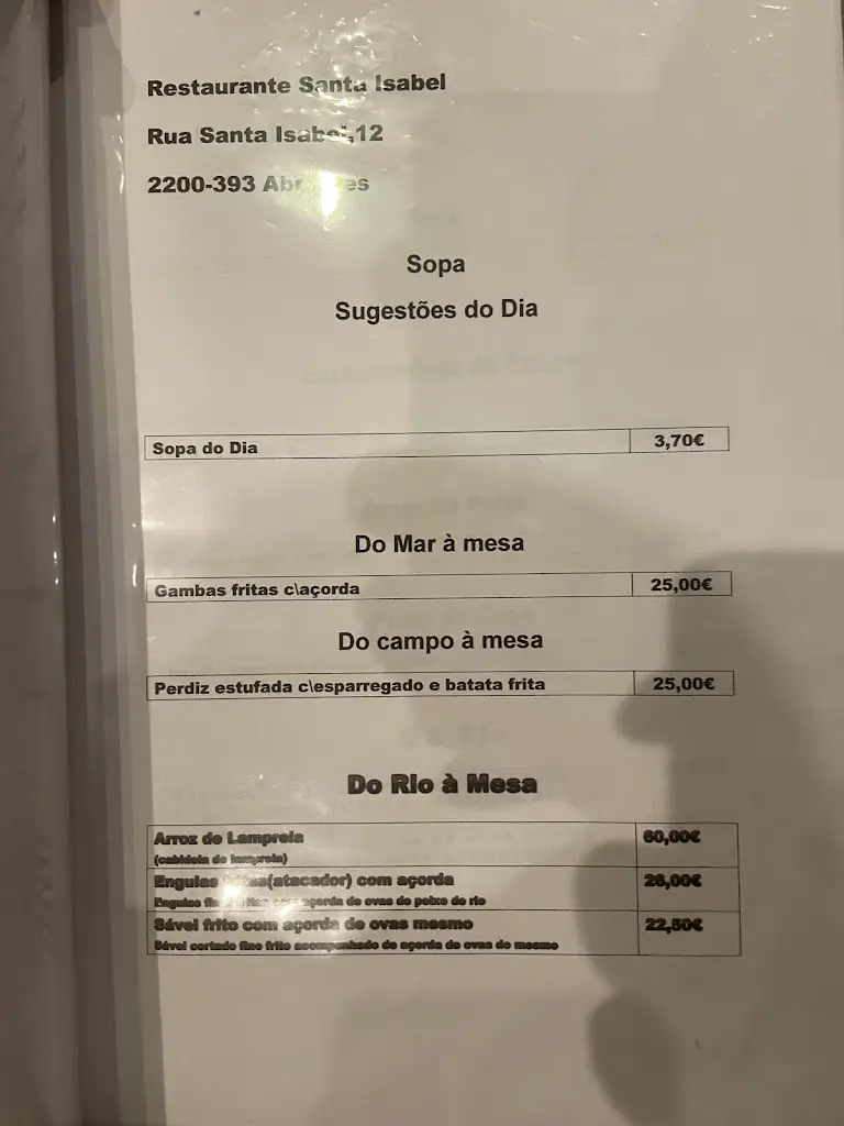 Menu_Santa Isabel_Abrantes_immagine_3