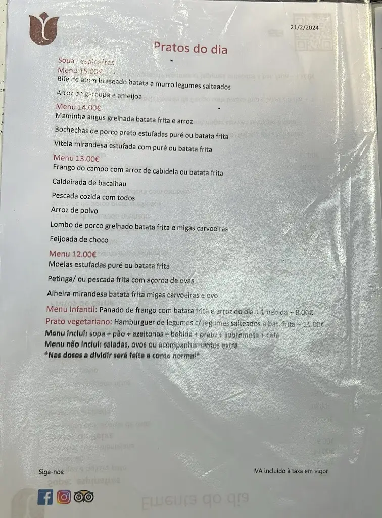 Menu_Restaurante Tulipa_Abrantes_immagine_1