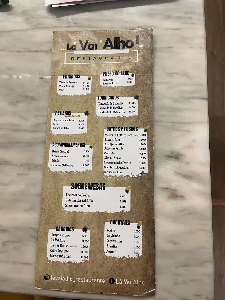 Menu_Lá Vai Alho Restaurante_Alferrarede_image_3