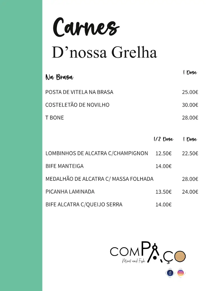 Menu_Restaurante Compaço_Paços de Brandão_immagine_3