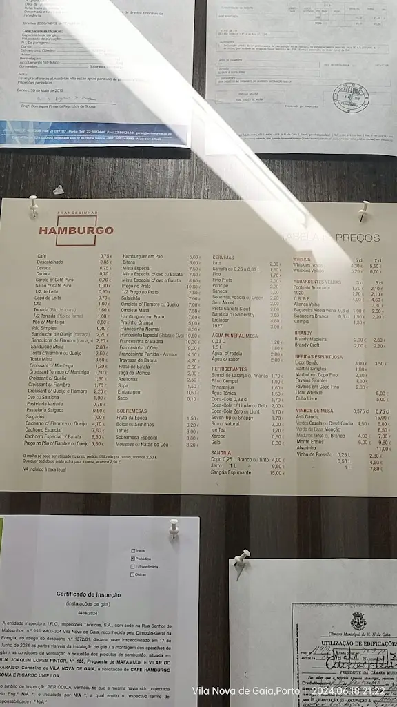 Menu_Café Hamburgo_Vilar do Paraíso_immagine_3