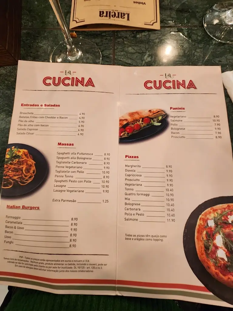 Menu_La Cucina - Gaia Vilar do Paraíso_Vilar do Paraíso_immagine_1