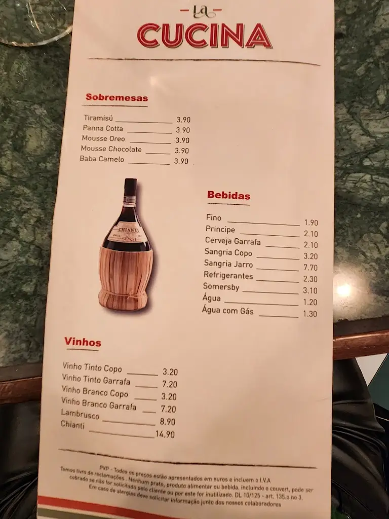 Menu_La Cucina - Gaia Vilar do Paraíso_Vilar do Paraíso_immagine_2