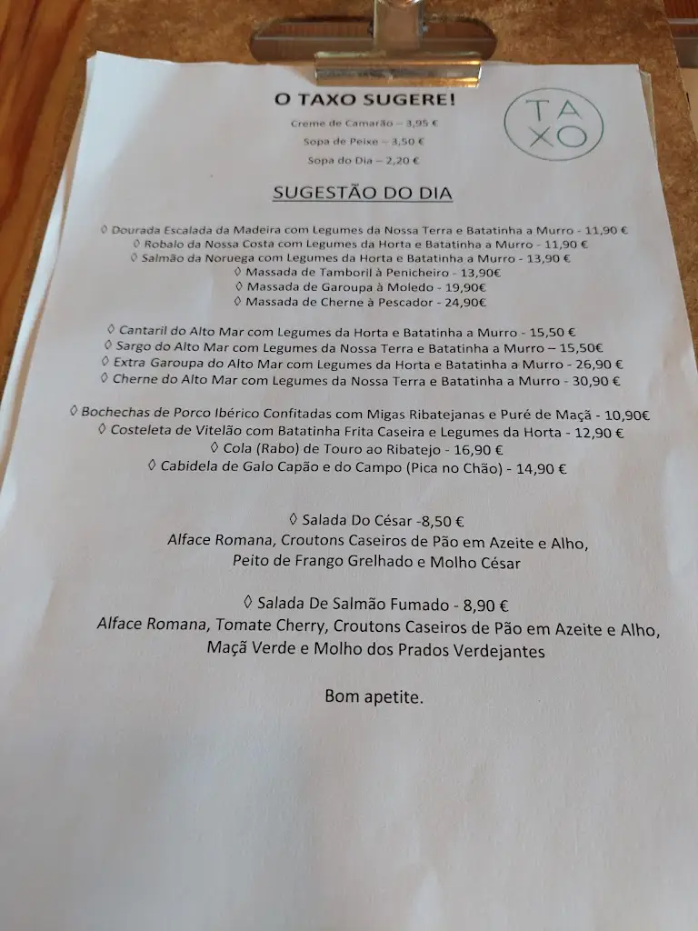Menu_Restaurante Taxo_Cartaxo_immagine_4