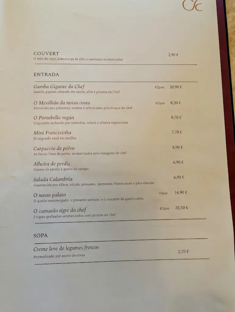 Menu_CALAMBRIA - Restaurante_Macieira de Cambra_image_2