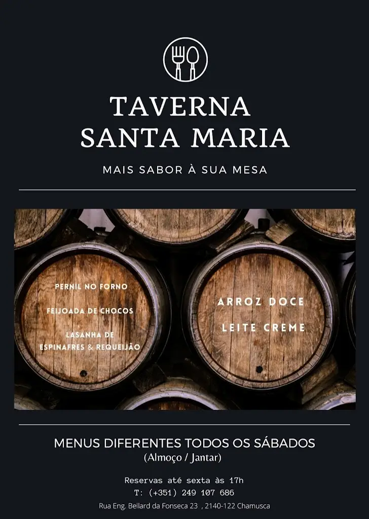 Menu_Taverna Santa Maria_Chamusca_immagine_3