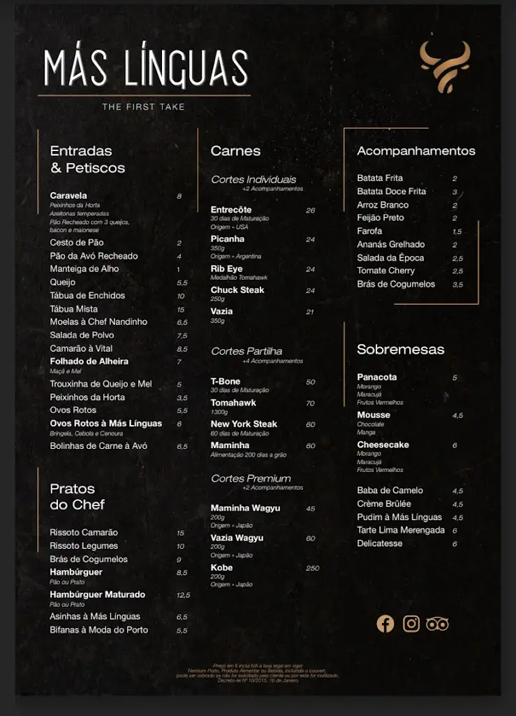 Menu_Más Línguas Bistro_Entroncamento_immagine_2